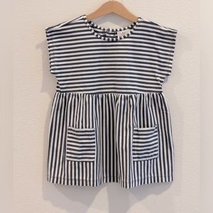 Hanna Andersson Girls Cotton Shortsleeved Shirt Size 120 (6-7)